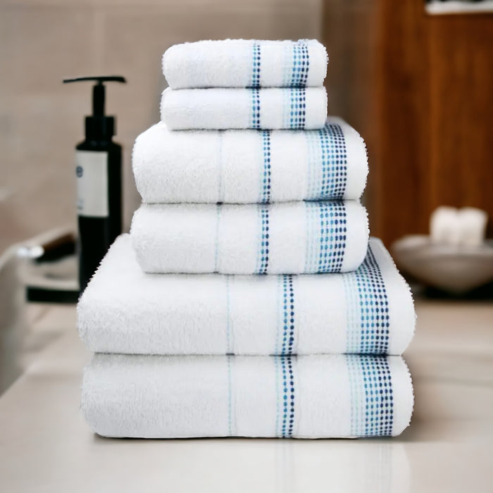 Berkley Blue Towels, Set of 6
