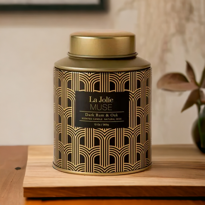 Mirela Dark Rum & Oak Candle