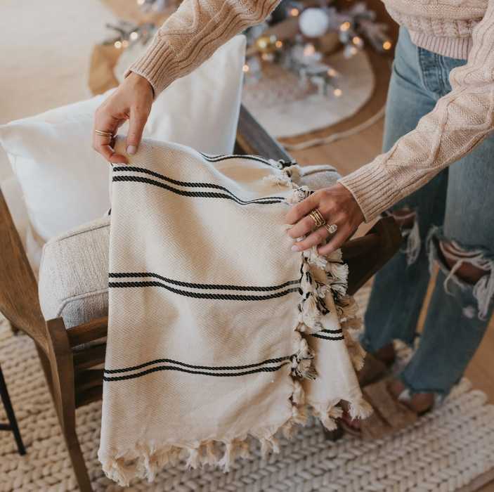 Kate Turkish Throw Blanket