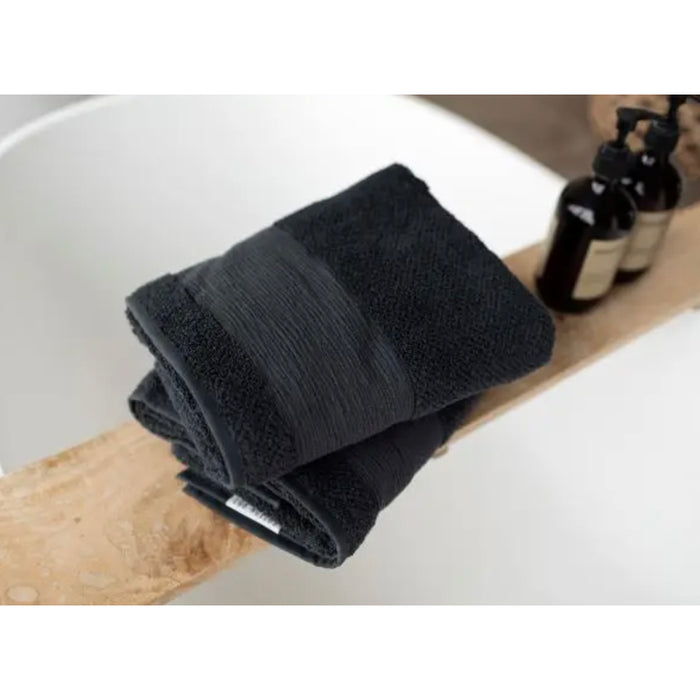 Woodland Gray Bath Towels, Set of 2
