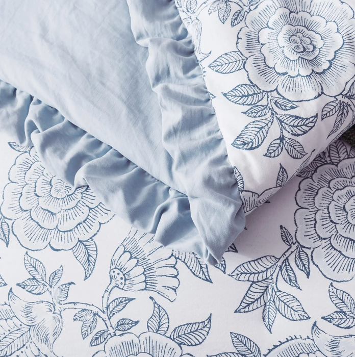 Floral Quilted Comforter Set