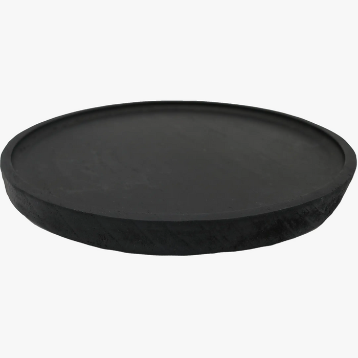 Round Wood Tray