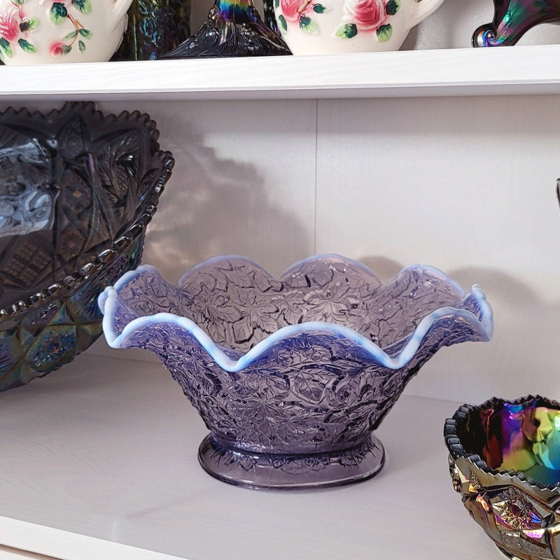 Vintage Westmoreland Bramble Lilac Opalescent Bowl