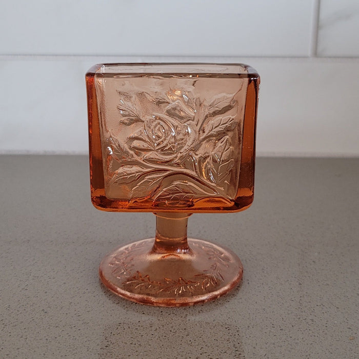 Vintage Rose Toothpick Holder