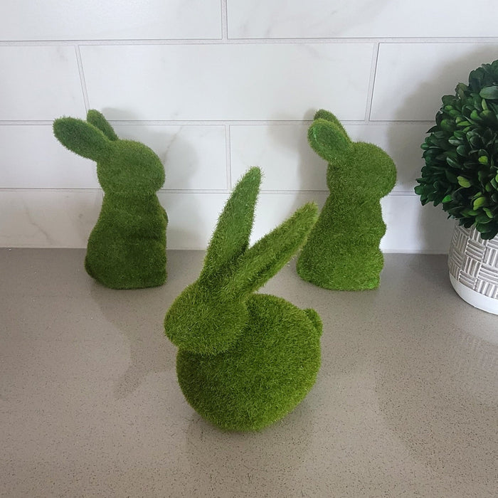 Grass Bunny Trio