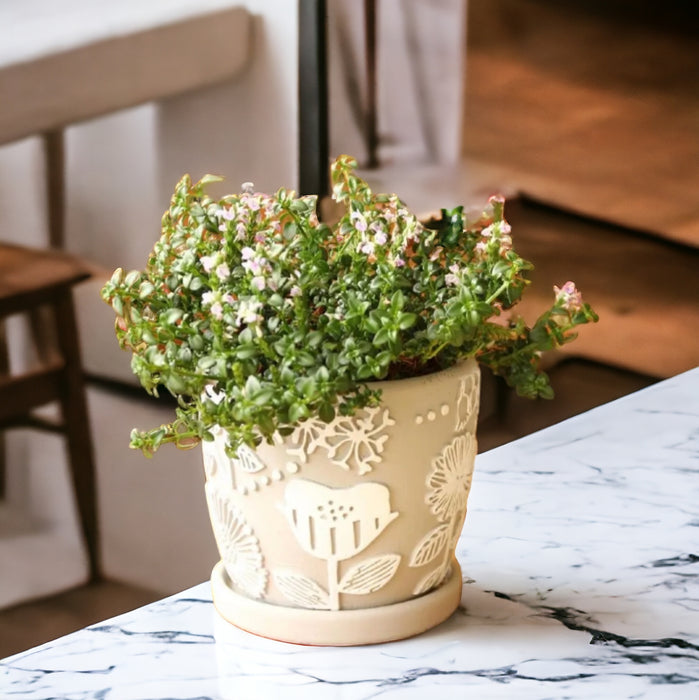 Botanical Flower Planter