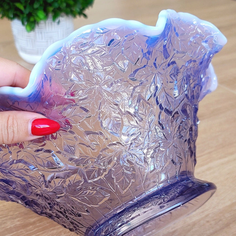 Vintage Westmoreland Bramble Lilac Opalescent Bowl