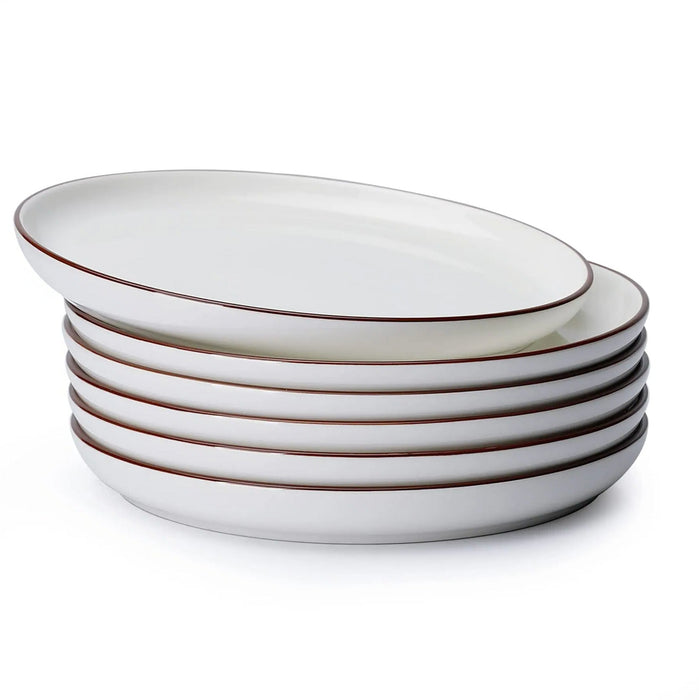 Porcelain Side Plates, Set of 6