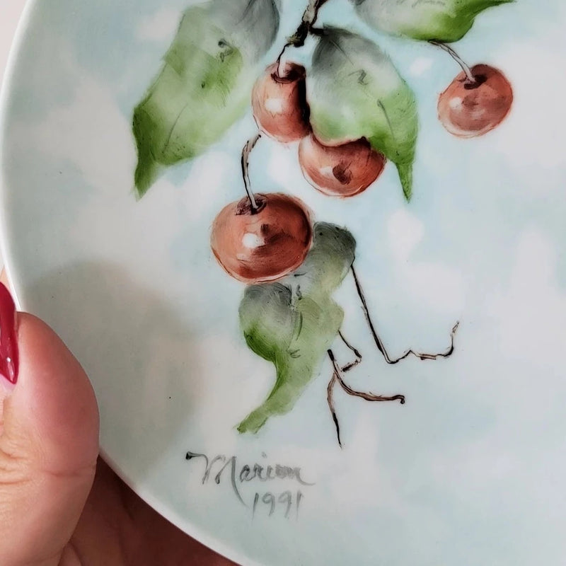 Vintage Marion 1991 Cherry Dish