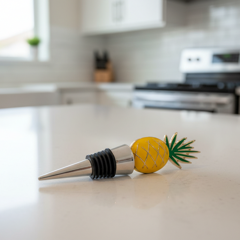 Pineapple Bottle Stopper