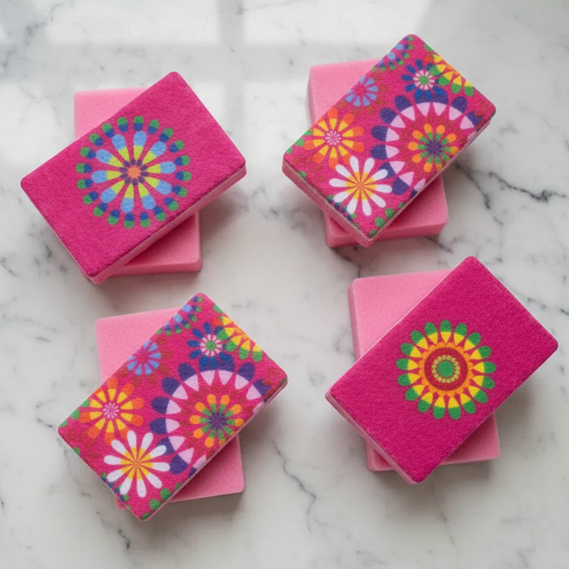 Flower Power Sponges, Set of 8