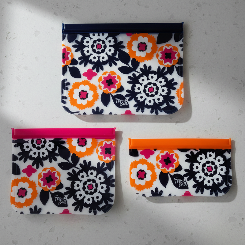 Reusable Storage Bags, Set of 3