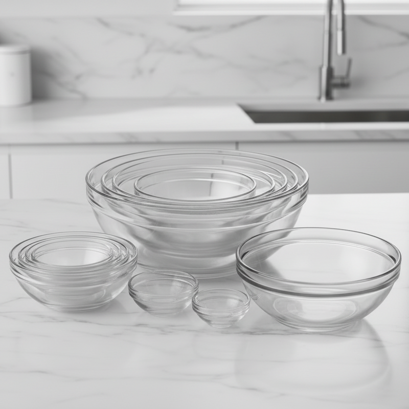 Nesting Mixing Bowls, Set of 10