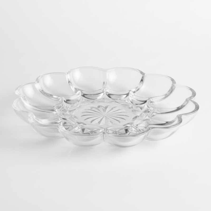 Glass Egg Tray