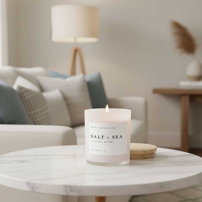 Salt & Sea Soy Candle