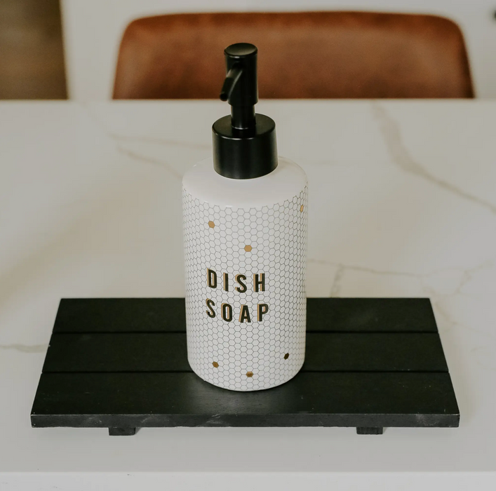 Honeycomb Tile Dish Soap Dispenser