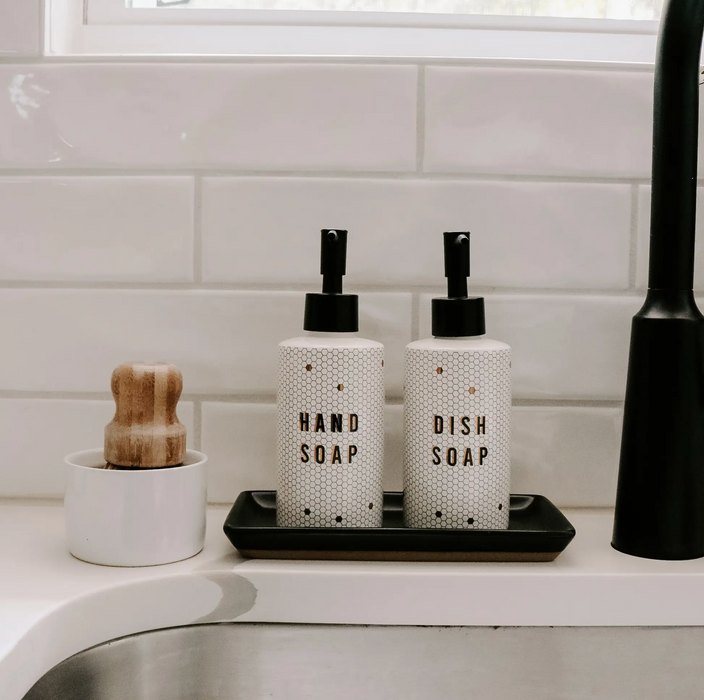 Honeycomb Tile Dish Soap Dispenser