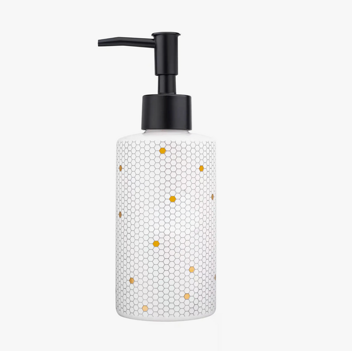 Honeycomb Tile Dish Soap Dispenser