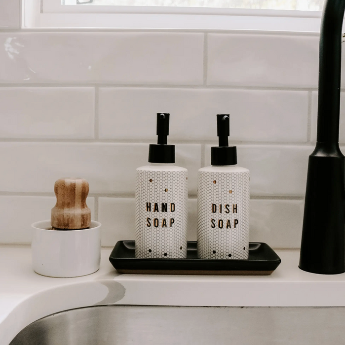 Honeycomb Tile Hand Soap Dispenser