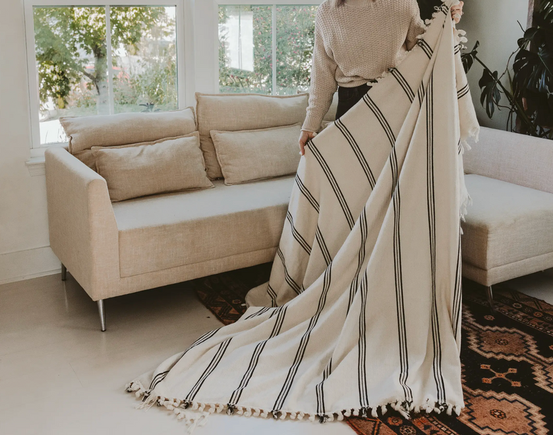 Kate Turkish Throw Blanket