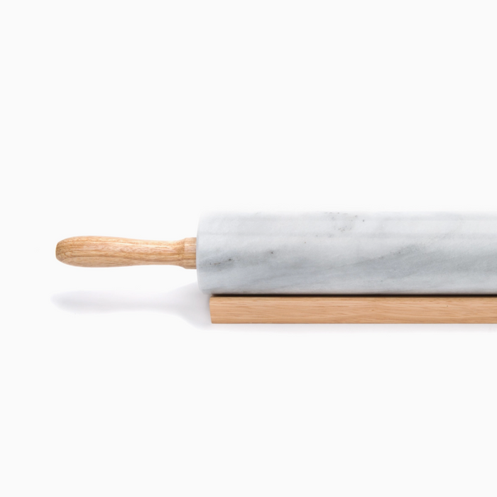 Marble Rolling Pin + Holder