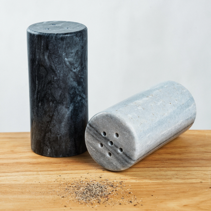 Marble Salt & Pepper Shakers