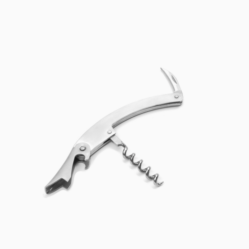 Waiter's Stainless Steel Corkscrew