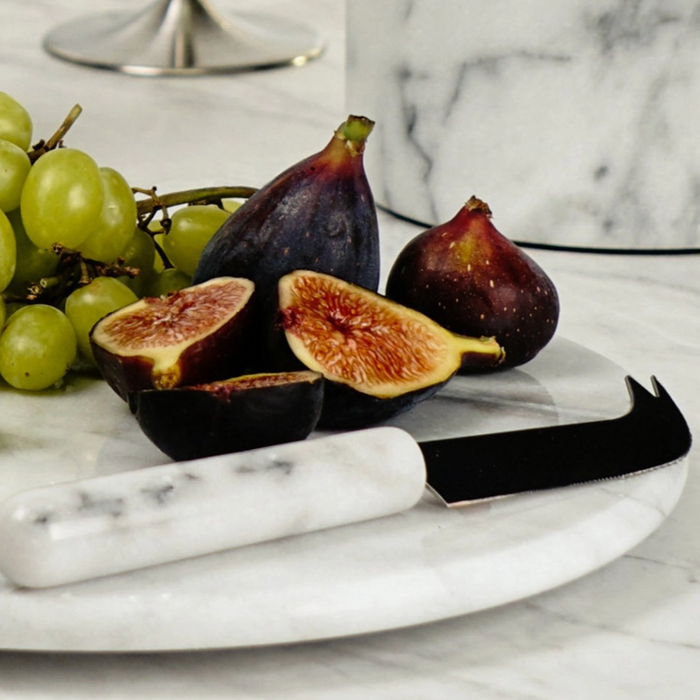 Marble Cheese Board & Knife Set