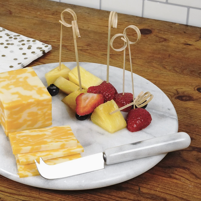 Marble Cheese Board & Knife Set