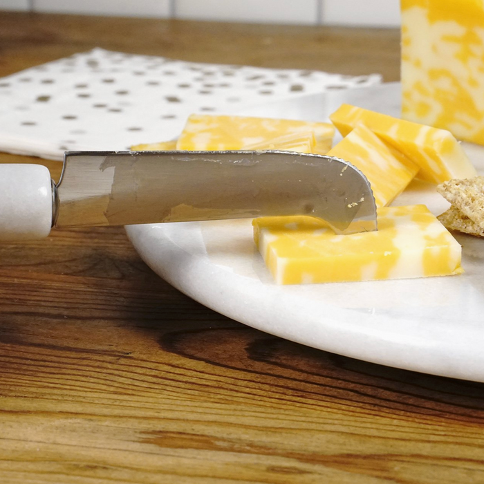 Marble Cheese Board & Knife Set