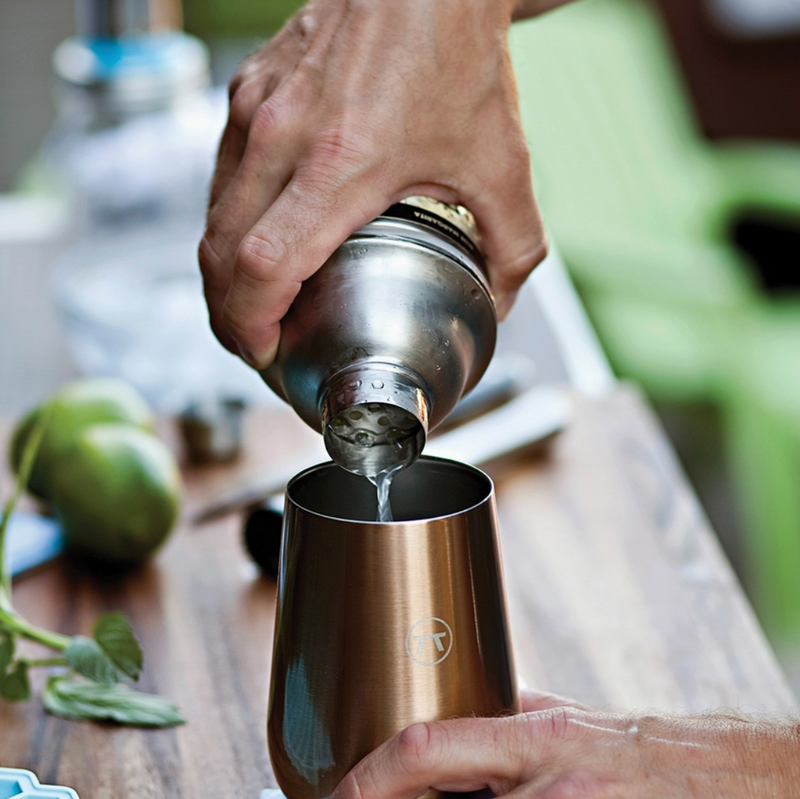 Glass Cocktail Recipe Shaker