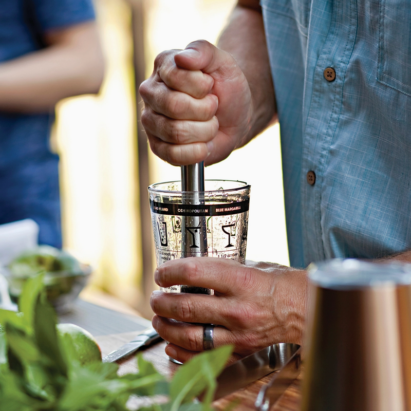 Glass Cocktail Recipe Shaker