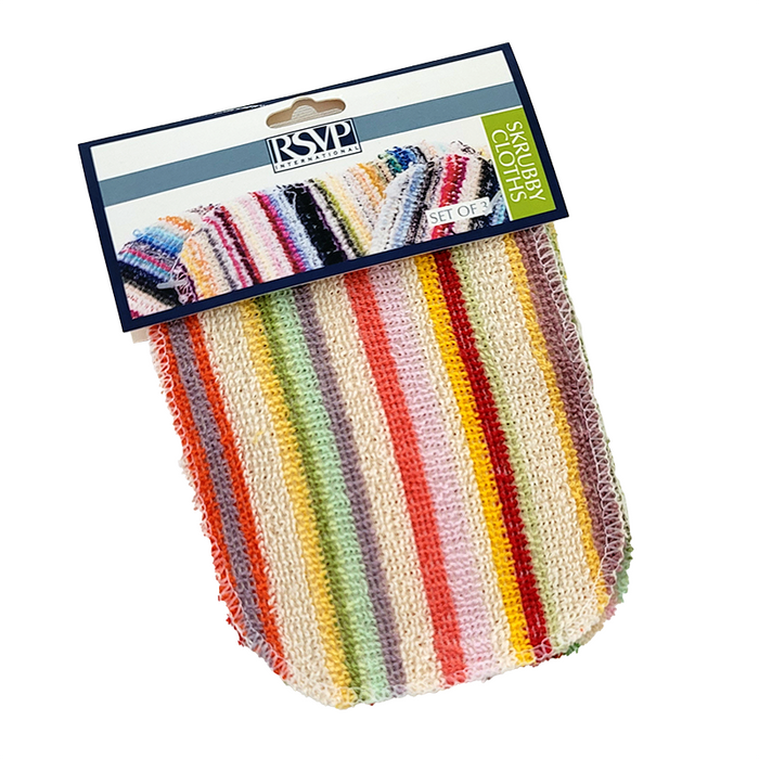 Striped Scrub Set , Set of 3 - [Home_Williams]