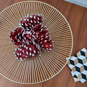 Gold Metal Tray - [Home_Williams]