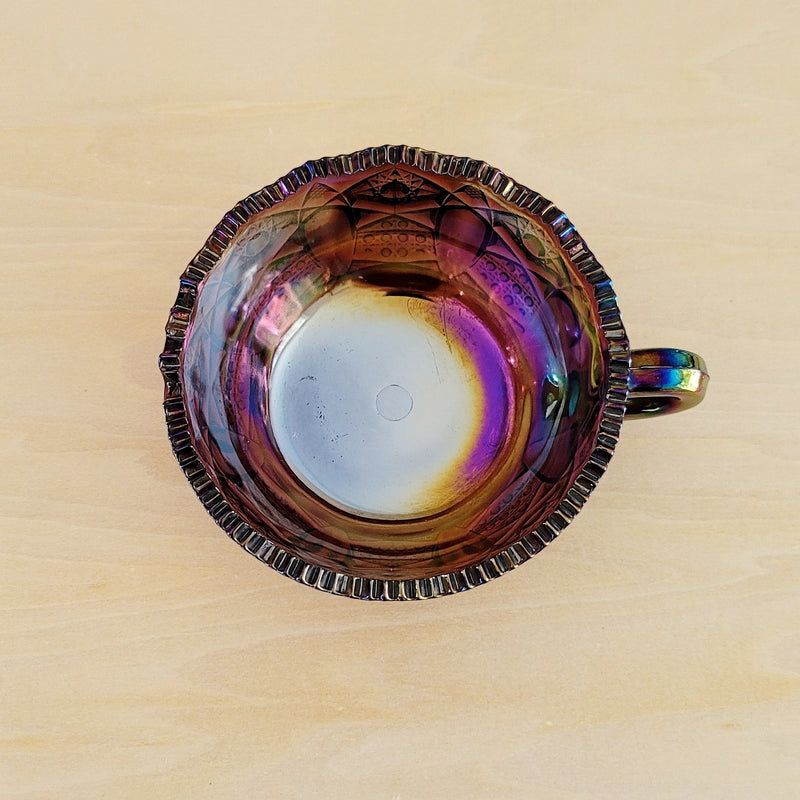 Vintage Carnival Glass Candy Dish