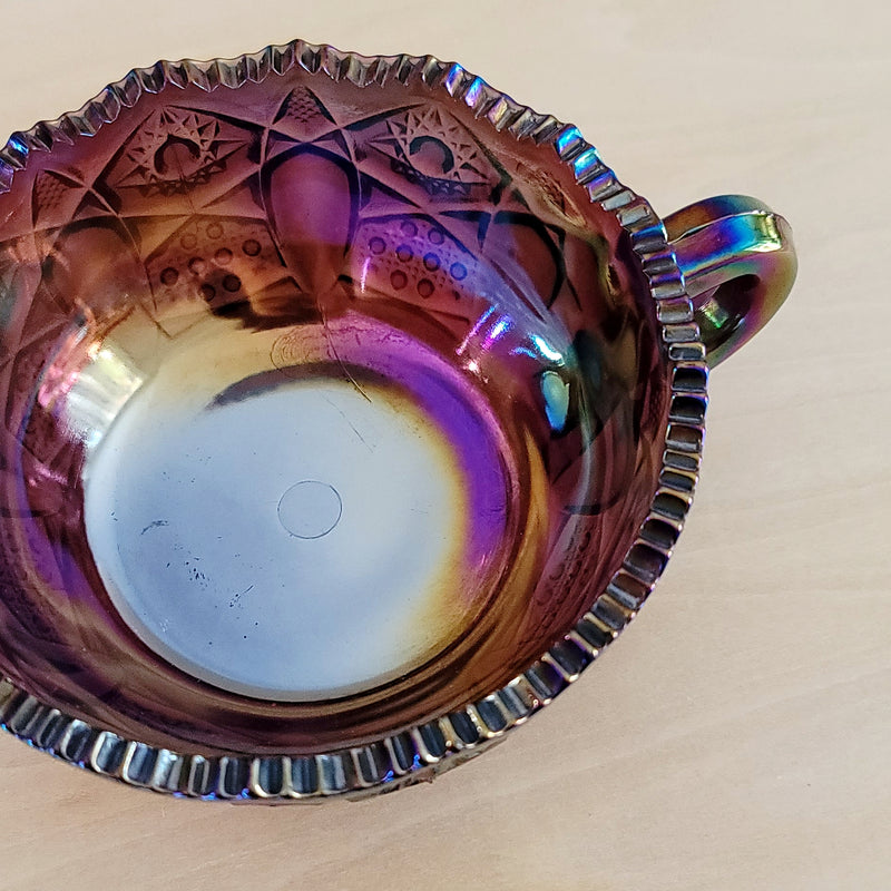 Vintage Carnival Glass Candy Dish