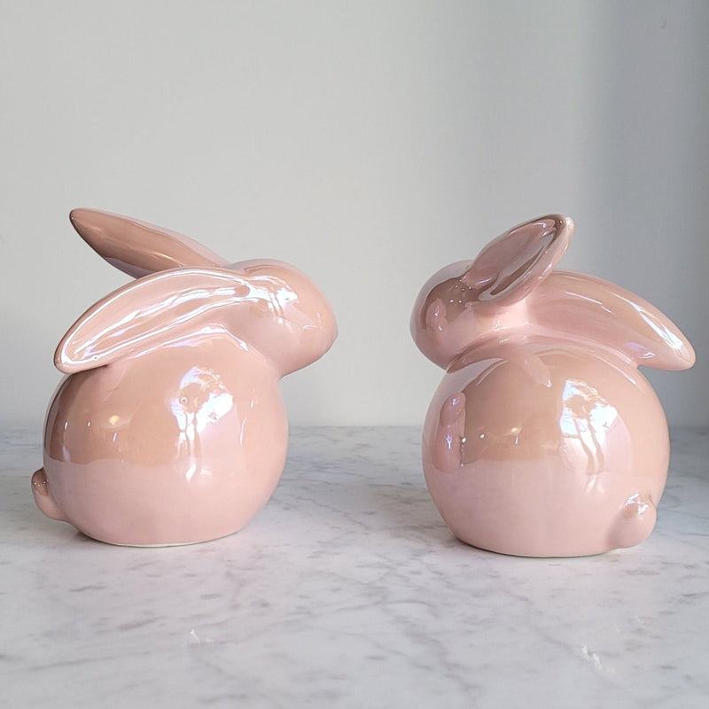 Vintage Blush Bunny Set