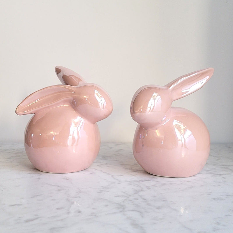 Vintage Blush Bunny Set