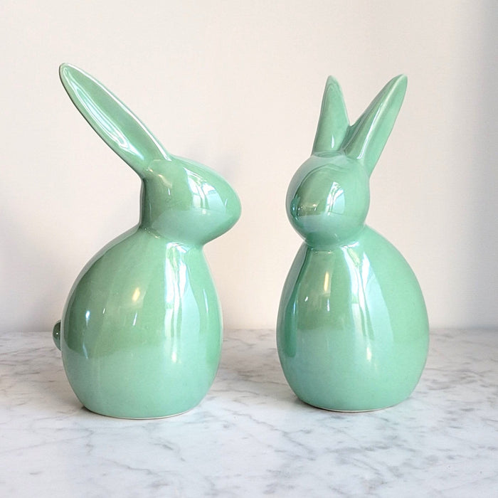 Vintage Mint Bunny Set