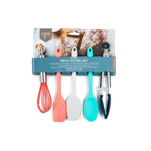 Mini Silicone Utensils, Set of 5 - [Home_Williams]