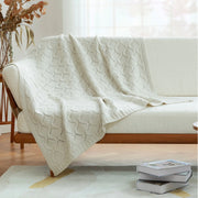 Wave Knit Throw - [Home_Williams]