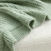 Waffle Knit Throw - [Home_Williams]