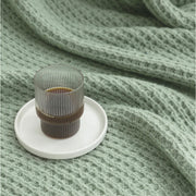 Waffle Knit Throw - [Home_Williams]