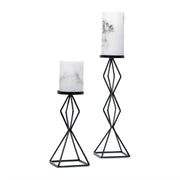 Geo Candle Holder Set, Set of 2 - [Home_Williams]