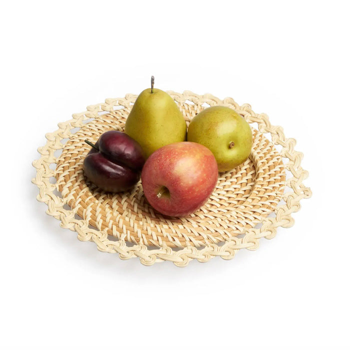 Natural Rattan Plate - [Home_Williams]