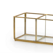 Clear Glass Organizer - [Home_Williams]