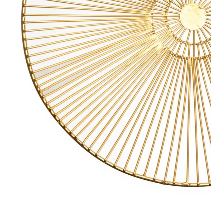 Gold Metal Tray - [Home_Williams]