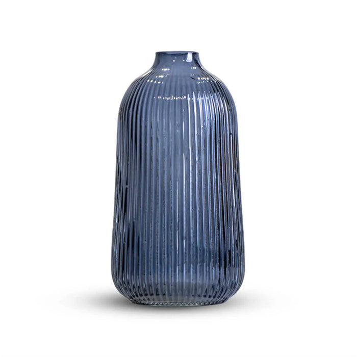 Blue Glass Vase - [Home_Williams]