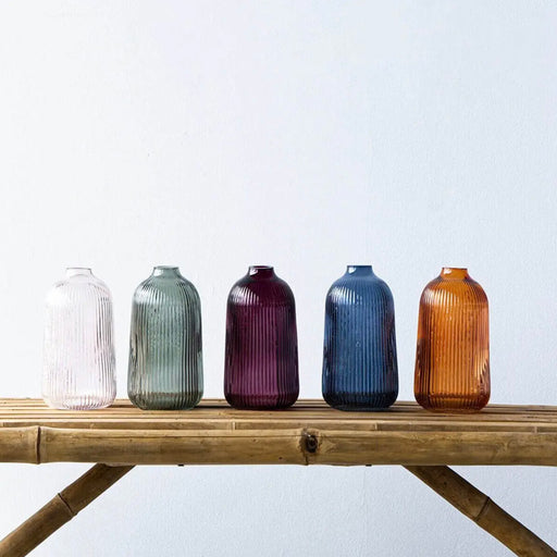 Eucalyptus Glass Vase - [Home_Williams]