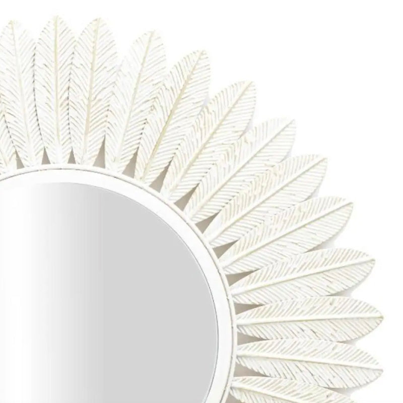 Feather Wall Mirror - [Home_Williams]
